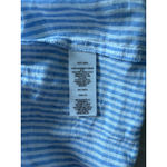 Vineyard Vines Vineyard Vines Dress Womens Medium Blue White Linen Maxi Beachy Coastal Preppy Photo 5