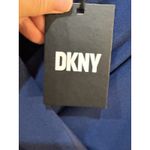 DKNY Donna Karan‎  womens Long Sleeve Wrap Dress Coastal Blue Size 8 Photo 6