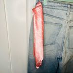 Juicy Couture  Malibu Dip Dye Wide Flate Leg Jeans Bright Blue Ombre 28 NWT Photo 9