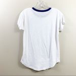 Madewell Whisper Cotton Rib-Crewneck Ringer White/Navy Tee Photo 6