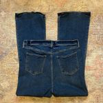 Old Navy  Higher High Rise Flare Dark Wash Jeans with Secret Smooth Pockets Photo 6