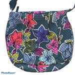 Vera Bradley Falling Flowers Hadley Crossbody Bag Photo 2