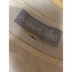 Dorothy Schoelen Cream Long Sleeve Boxy V Neck Pullover Crop Blouse Top Size XXS Photo 3