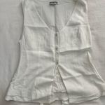 Princess Polly Linen Vest Top Photo 2