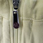 Rocawear Sweatshirt Vintage 90s Women 2X Plus Sequin Yellow Hood Zip 3/4 Sleeve Photo 3