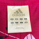 Adidas  Cap Sleeve Wide Neck Tie Top Pink‎ Large Photo 5