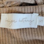 Ribbed Knit Bodycon Mini Dress‎ Summer Party Vacation Resort Cruise Strappy Sz S Tan Photo 3