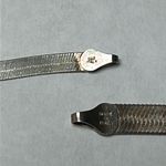 Two vintage 925 sterling silver herringbone necklaces Made in Italy Photo 14