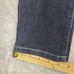 Do Denim Jeans Womens 8 Blue Pants Skinny Embroidered Low Rise‎ Retro 30x29 Photo 9