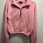 Pretty Little Thing  Cropped Sweatshirt Pink Photo 0