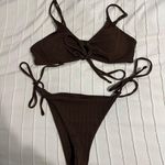 Brown Bikini Photo 0