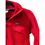 Patagonia Polartec Thermal Pro Long Sleeve Red Pullover Sweater Size Small Soft Photo 2