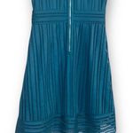 J.Crew cocktail dress teal v neck sz 2 Photo 5