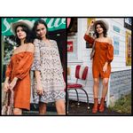 💕SPELL & THE GYPSY💕 Rani Mini Dress ~ Copper Medium M NWT Brown Photo 2