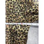 ZARA  Women's Dress Sheer Lined Animal Print Size Medium Long Sleeve Photo 6