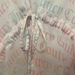 Juicy Couture NWOT  Logo Pastel Pink Sheer Flowy Silky Kimono Beach Coverup Photo 10