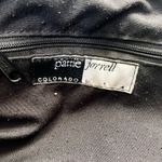 VTG Leather Bucket Purse Pattie Jarrell Black Convertible Sling Western 90s Boho Photo 8