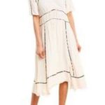 Ba&sh Flavie Poudre Crepe Beige Dress Photo 1