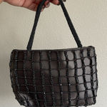 Hillard & Hanson Vintage  Gray Beaded Women's Bag Photo 0