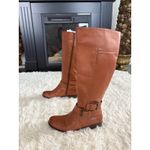 Nine West  Vintage America Collection Brown Leather Knee High Riding Boots 6.5‎ Photo 3