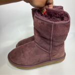 UGG  Classic short boots in Aster purple‎ women’s size 8 suede sheepskin Sherpa Photo 4
