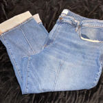 Lane Bryant Mid-Rise Relaxed Straight Denim Jeans Flex Magic Waistband Plus-26S Photo 0