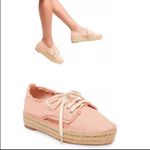 DV Dolce Vita Peachy Pink Lace Up Espadrilles 10 Photo 1
