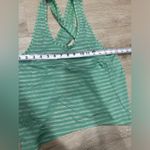 Zyia  Forest Green Nimbus Split Back Workout Tank Top - small Photo 6