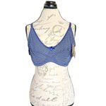 Dereon Womens Bra 52D Blue White Pin Striped Bow Underwire Unpadded Beyonce NWT Size undefined Photo 5