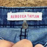 Rebecca Taylor  Leopard Print Skinny Jeans size 4 Photo 2