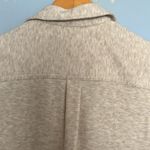 Faherty Legend Button Up Off White Long Sleeve Cozy Above Knee Dress Photo 8