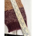 Lucky Brand Brown Ombre Dye Oversize Open Cardigan In Rust Wool Blend Size M Photo 9