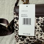 Betsey Johnson Western Brown & Black Cow Crossbody Bag with Heart Accents Charms Photo 15