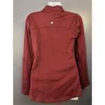 Queenieke Jacket Womens Small Red Full Zip Athletic Running Thumbholes Yoga Photo 3