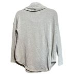 Lou & grey Slub Top Womens Small Beige Signature Soft Cowl Neck Stretch Blouse Photo 5