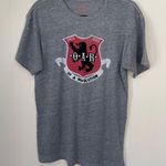 OAR Short Sleeve Band T Shirt Grey Of A Revolution Shield Velvet Size L Gray Size L Photo 0