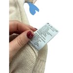 Berenice Paris Knit Sweater Ruffle Shoulders Tan Neutral Women's XS Photo 6