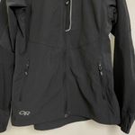Outdoor Research Ferrosi Hooded Jacket Black Womens Medium Outdoors LOGO Photo 3