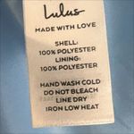 Lulus NWT  Admirable Elegance Light Blue Pleated Bustier Maxi Dress Size Small Photo 8