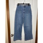 Just Black  Denim Size 27 Blue Patch Pocket Wide Leg Jean Medium Wash Photo 1
