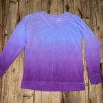 Tek Gear purple ombré crewneck Photo 0
