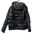 ZARA  Black Water Repellant Slicket Puffer  Jacket Size Large Photo 3