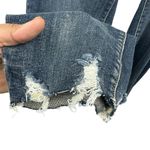 Lane Bryant  Pull On Distressed Jeggings Dark Wash Plus Size 26 Petite Photo 3