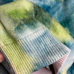 Anthropologie watercolor tie-dye knit sweater Photo 3