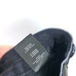 Aritzia  Denim Forum The '90s Mid Rise Cargo Mini Denim Jean Skirt Black Eyeliner Photo 6