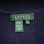 Vintage Lauren Ralph Lauren navy blue V Photo 15