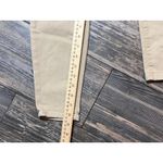 Current Elliott The Ankle Skinny Metallic Gold Khaki Jeans Size 29 Slim Fit Work Tan Photo 8