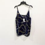 Banana Republic  NWT Chain Print Satin Tank & Midi Skirt Set Old Money Chic Photo 8