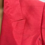 Le Suit  woman coral 14w long open blazer overcoat business casual wedding Photo 4