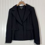 St. John for Nordstrom Women’s Blazer Jacket 6 Black Knit Career Classic USA Photo 0